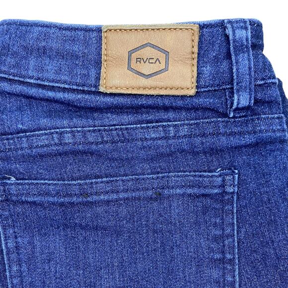 RVCA Skinny Jeans Dayley Medium Wash Size 30 - Picture 7 of 10